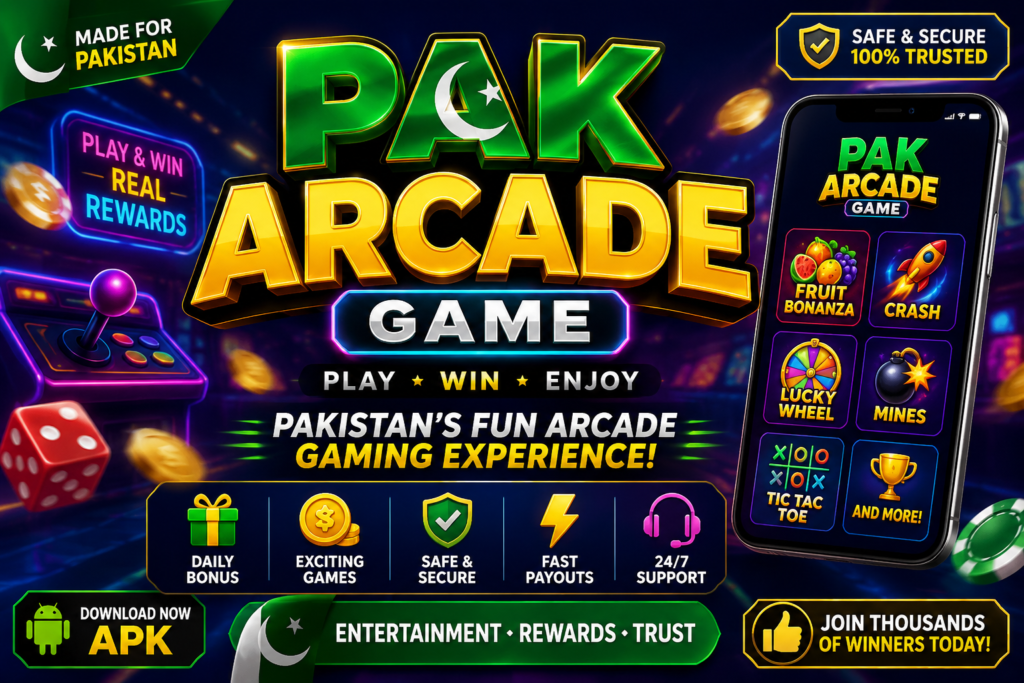 Pak Arcade Official App